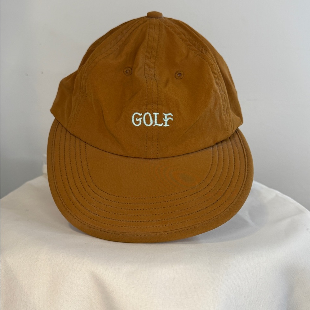 Brown Golf Wang Cap